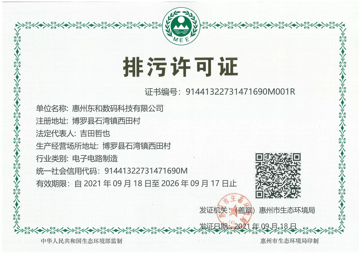 Emissions Certificate